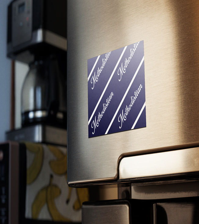 Methodistian Alumni Fridge Magnet - Image 2